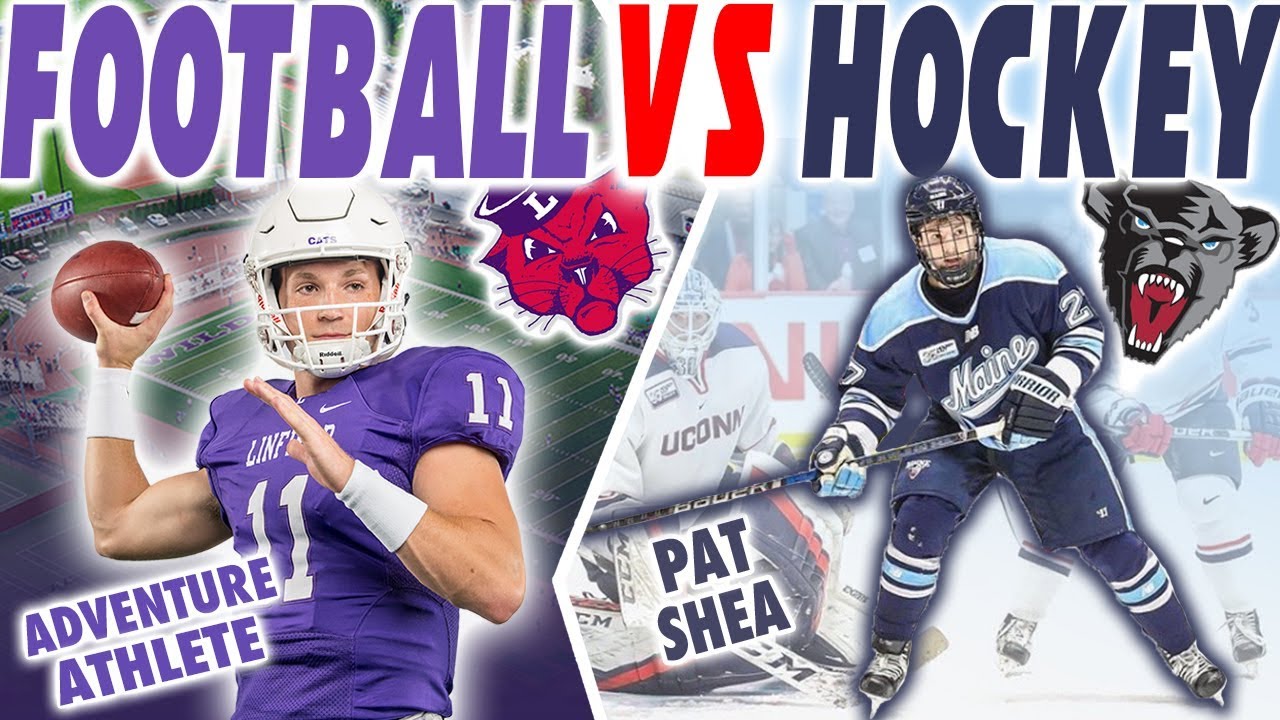 Hockey Player Vs Football Player