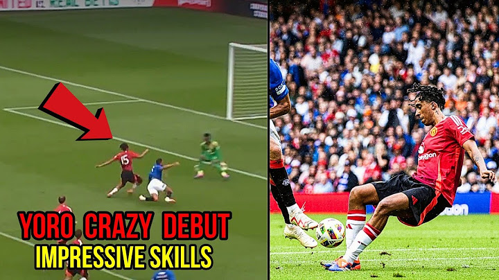 Leny Yoro Impressive Defensive Skills in His DEBUT for Man United vs Rangers
