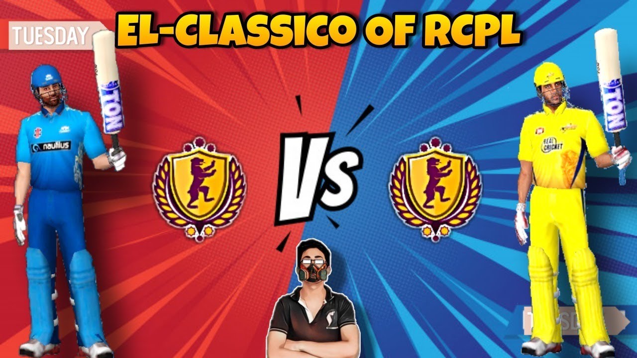 Chennai vs Mumbai RCPL 2021 Live Match || Real Cricket™ 20 4.4 New Update