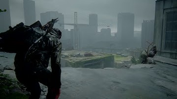 THE LAST OF US 2 Walkthrough Gameplay Part 34 - Road to the Aquarium - No Commentary