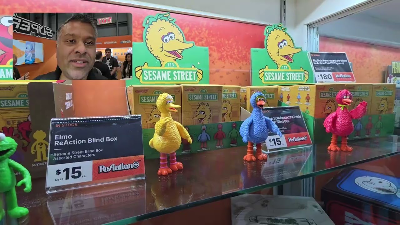 Стенд компании Super 7 на выставке NY Toyfair 2026.