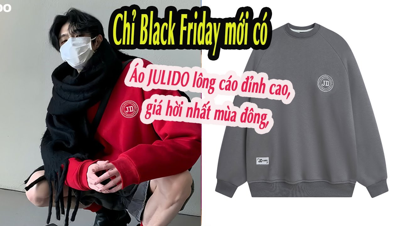 Black Friday siêu hot trên Shopee  - Áo JULIDO lông cáo, phong cách đỉnh cao, giá hời nhất mùa đông