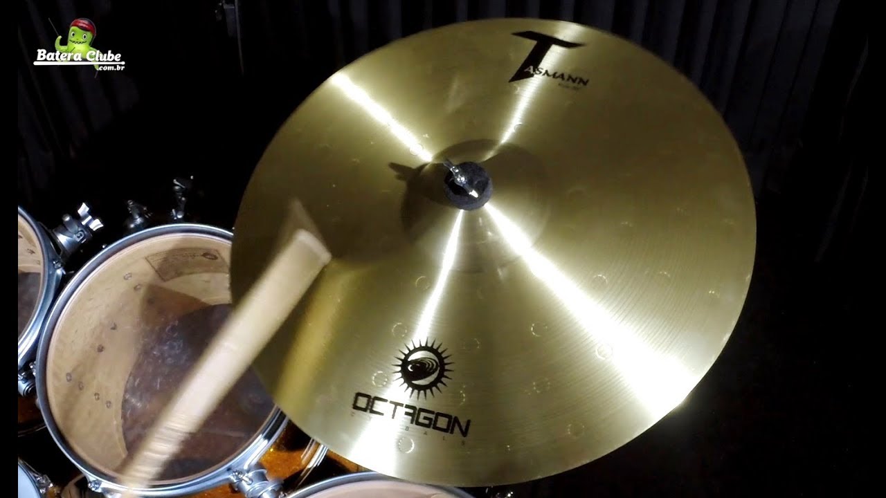 Octagon Tasmann Ride 20" Cymbal Sound Check YouTube