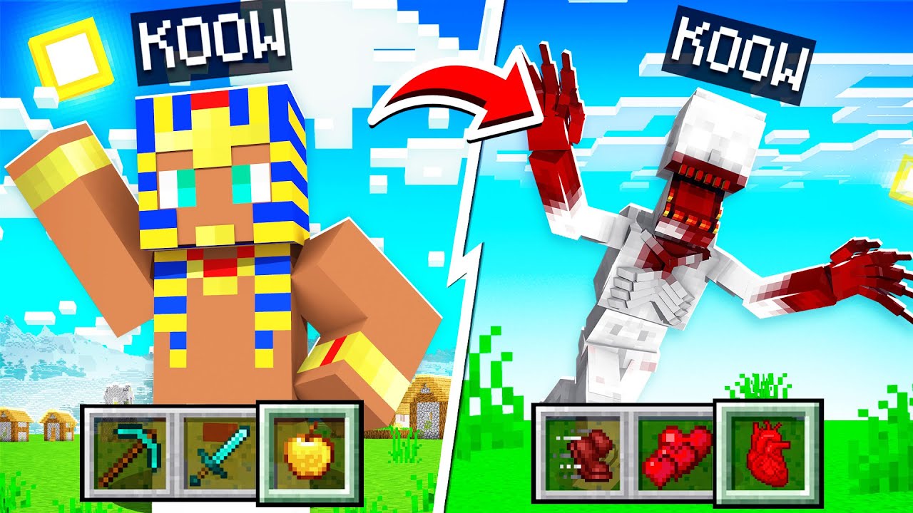 Koow VIROU o SCP-096 POR 24 HORAS no MINECRAFT