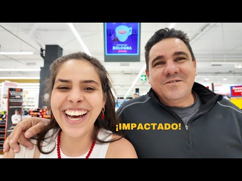 This was my dad's first day in Spain 🇪🇦 his first impressions 😧