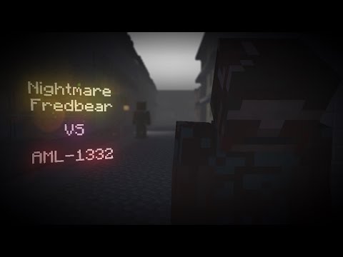 Nightmare Fredbear VS AML-1332 | Minecraft Animation FNAF VS Anomalies by Anomaly 6674