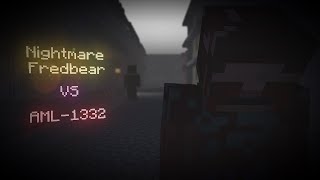 Nightmare Fredbear Vs Aml-1332 Minecraft Animation Fnaf Vs Anomalies By Anomaly 6674