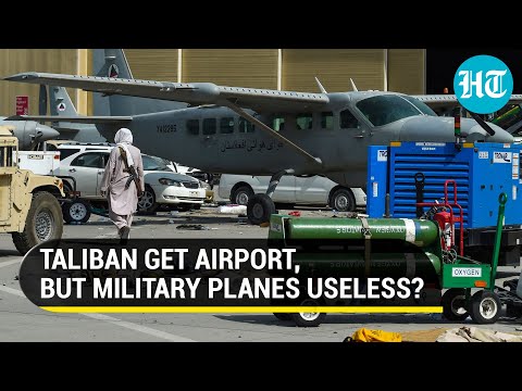 US soldiers disable planes, armoured vehicles before leaving Afghanistan; Taliban's airport parade