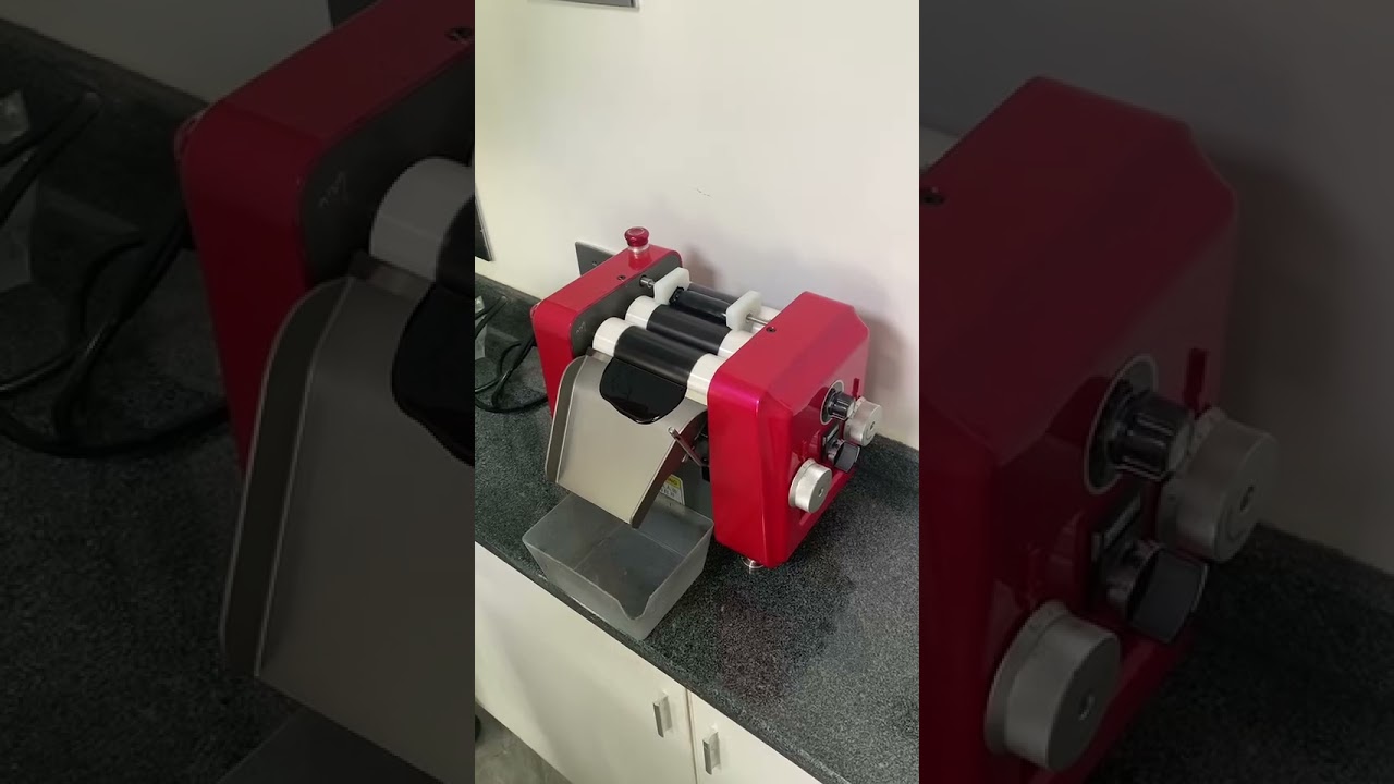 ZrO2 Lab Three Roll Mill Grinds Graphene