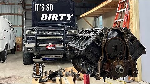 Silverado 5.3 garage rebuild part 2 - engine disassembly/prepping for the fun parts
