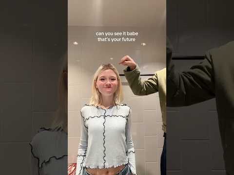 everyone say thank you to my bf for filming this with me before he left for work!