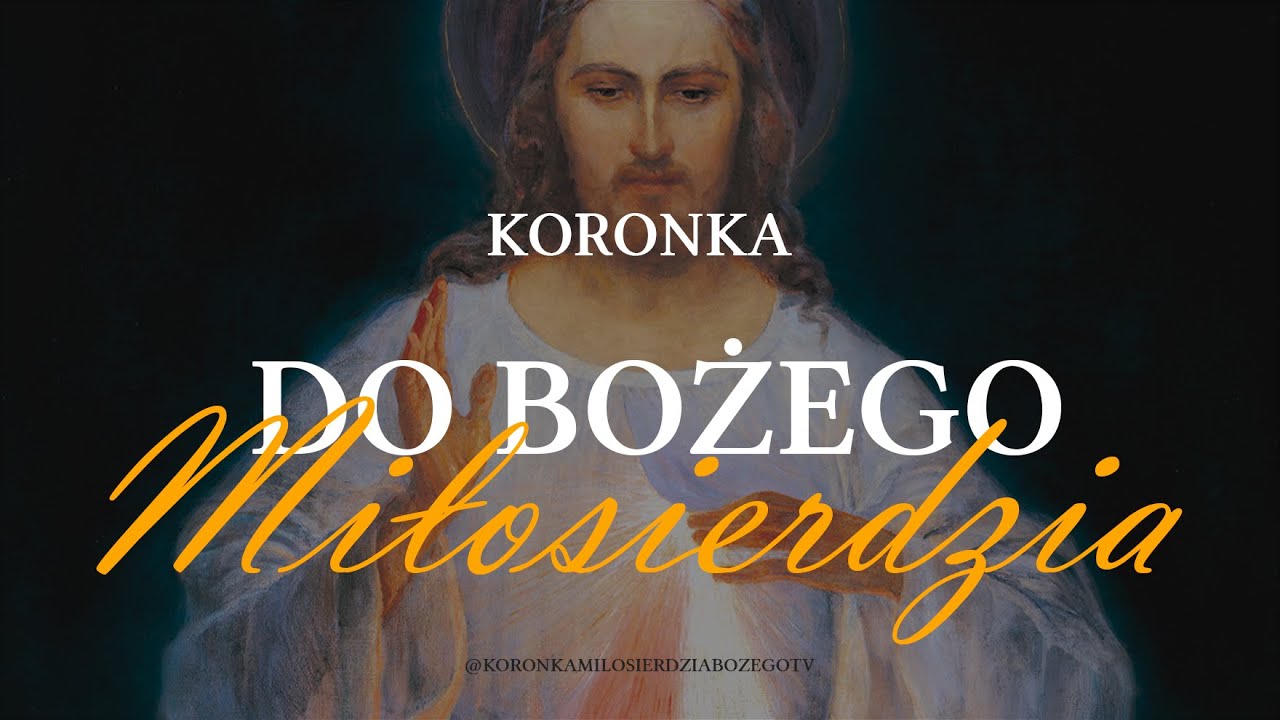 🙏 KORONKA DO MIŁOSIERDZIA | Jezus niesie cię, gdy nie masz sił | 17 Stycznia