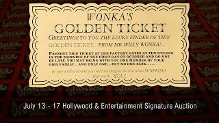Hollywood & Entertainment Signature Auction 7332 Session 1