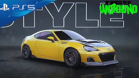 Subaru BRZ | Need for Speed Unbound (PS5) Car Customization Gameplay