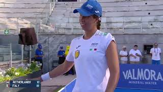 European Pickleball Championships 2025 | Women’s Singles Final | van Reek (NED) vs Rumi (ITA)
