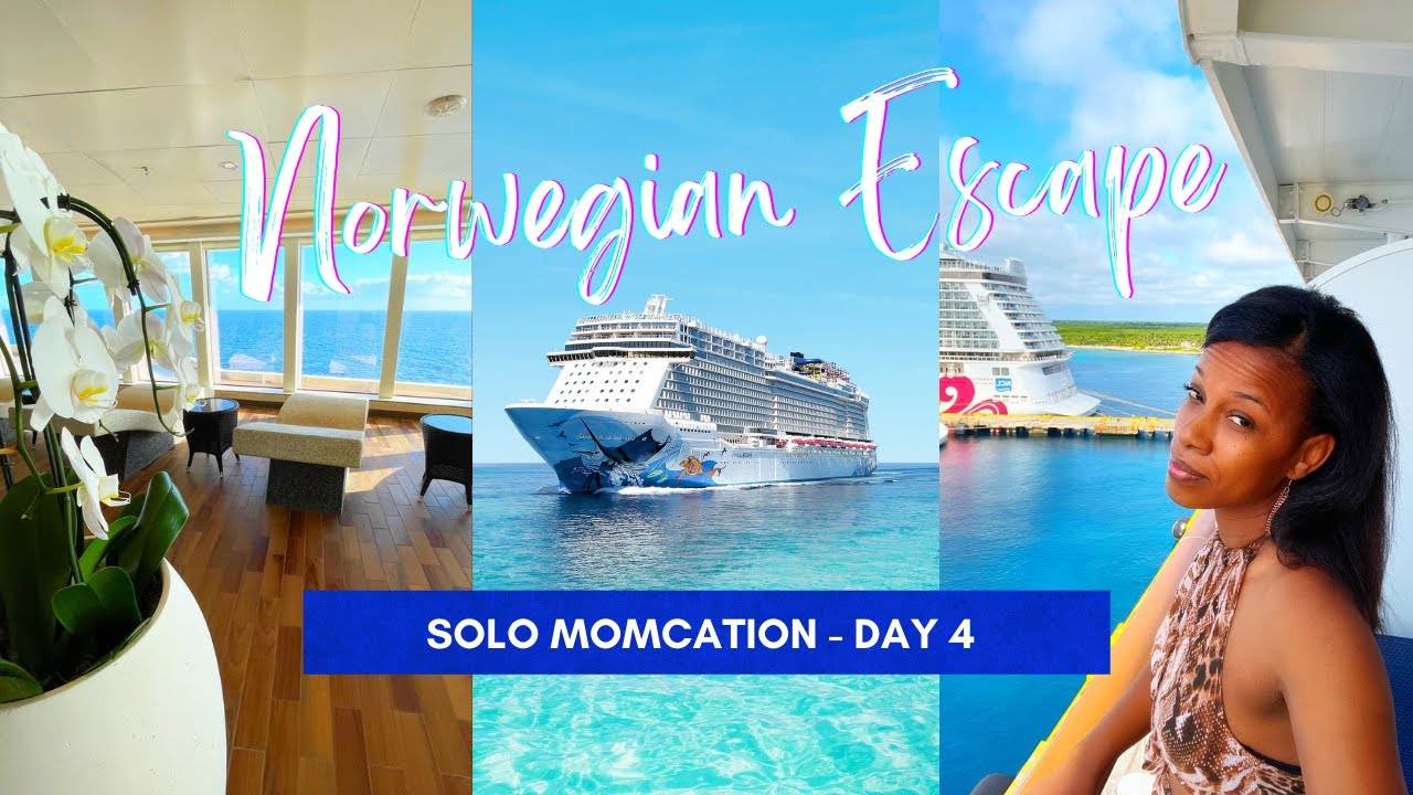 NCL Escape - Day 4 - On The Ship In Costa Maya - Eat, Drink, & Spa Thermal Suite!