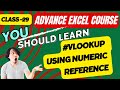 MS Excel Beginner to Advance| Episode 29 | VLookup With Numeric Reference | #vlookup #vlookupformula