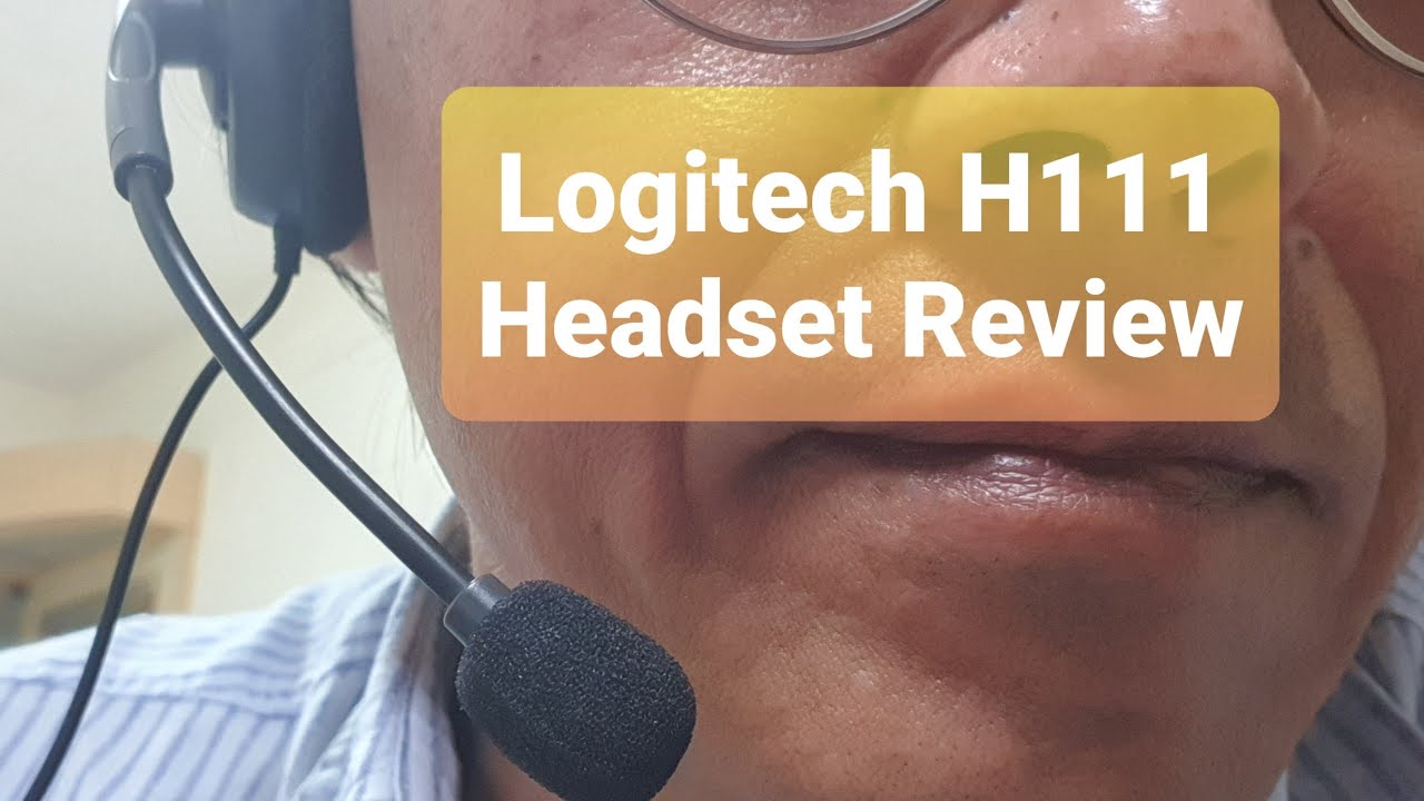 Good and Cheap Microphone for Smartphone Camera - Logitech H111 Headset  Review - YouTube