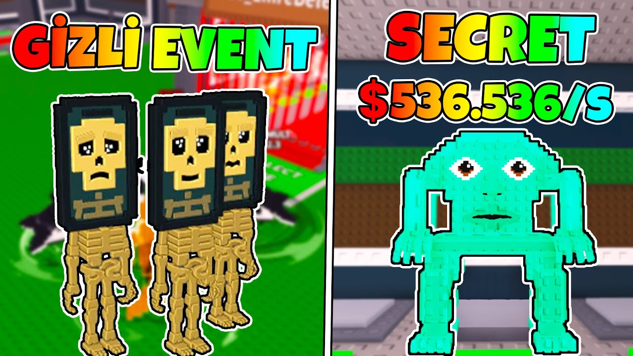BEDAVA SECRET VE GİZLİ EVENT GELDİ! | Steal a Brainrot Türkçe