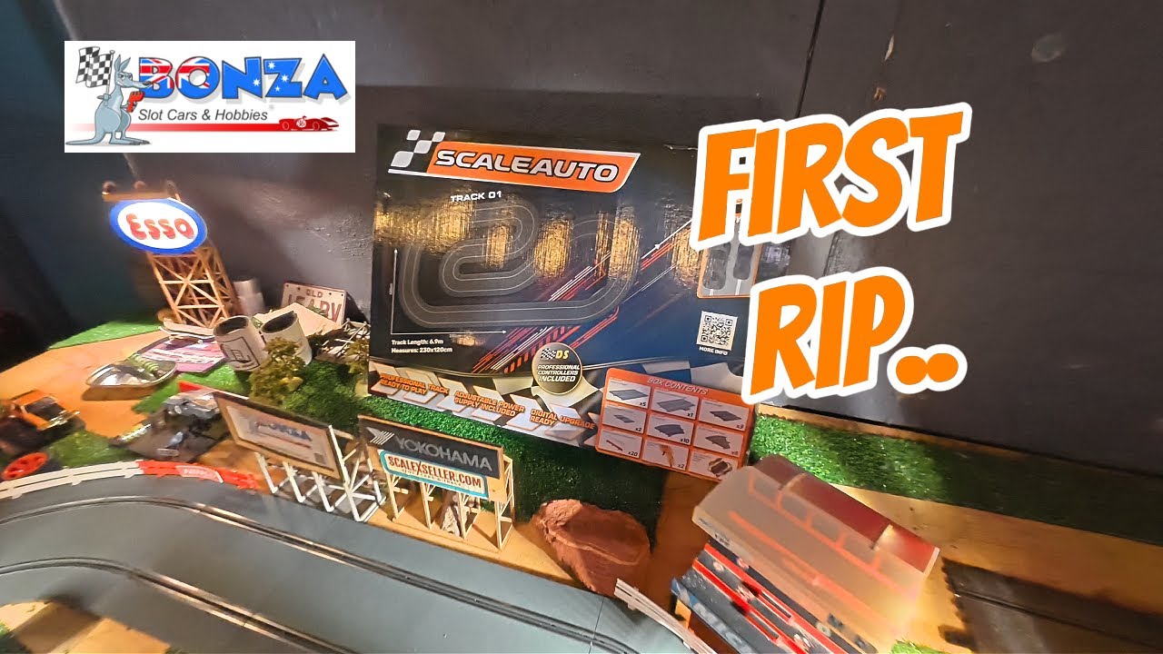 Riff Raff Scale Auto First Rip on Scaleauto Track.... - YouTube