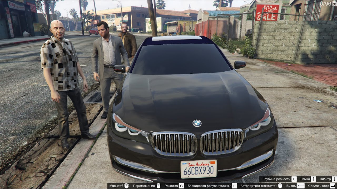 GTA 5 2016 BMW 750Li гта 5 авто машина car #авто #car #gta5 #гта5