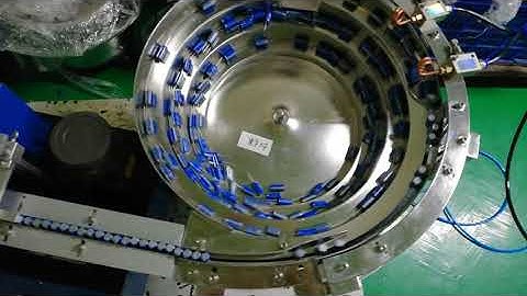 Automatic   Electrolytic Capacitor  Lead Cutting Machine With Vibration Feeder