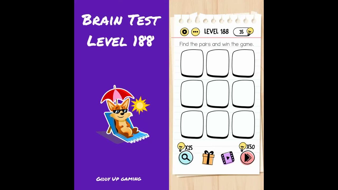 Brain test 188 уровень