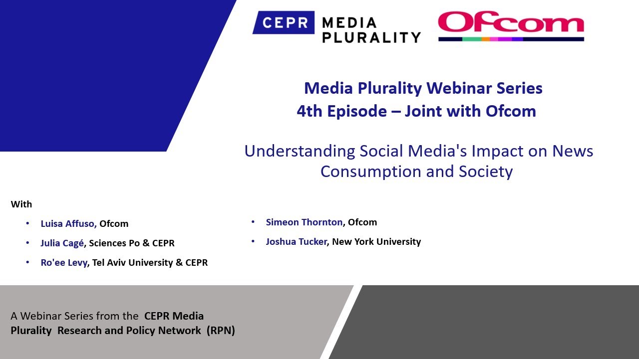 Media Plurality Webinar Series - Session 4 - YouTube