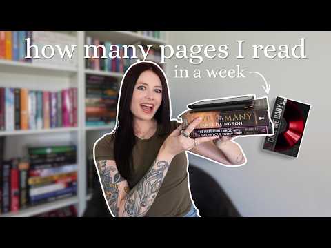 how much do i read in a week? 📚 *except my life turned upside down*