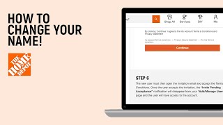 How to Change your Name on Home Depot [easy]