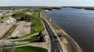 Clinton Iowa Riverfront. Clinton Iowa Riverfront.
