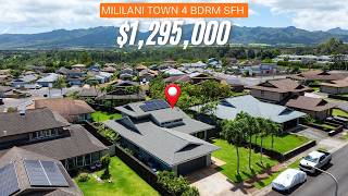 Mililani Town 4-Bedroom Single-Family Home Tour | Oʻahu Real Estate Listing at $1.295M