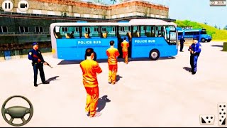 Police Prisoners Transport Bus 🚌🚌:2021 Best Transport game screenshot 2