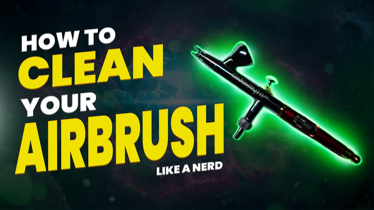 Как чистить аэрограф