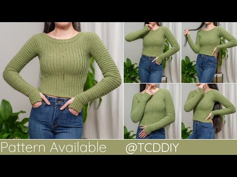 How to Crochet a Boat Neck Top | Pattern & Tutorial DIY