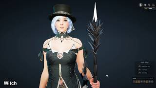 Black Desert Korea Witch and Ninja Costumes for November