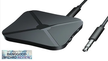 KN319 Bluetooth Receiver Transmitter 2-in-1 Wireless bluetooth Audio Adapter 3.5MM AUX Jack Review