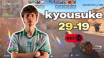 KYOUSUKE 29-19 EU FACEIT POV (Dust2) | 3790 ELO