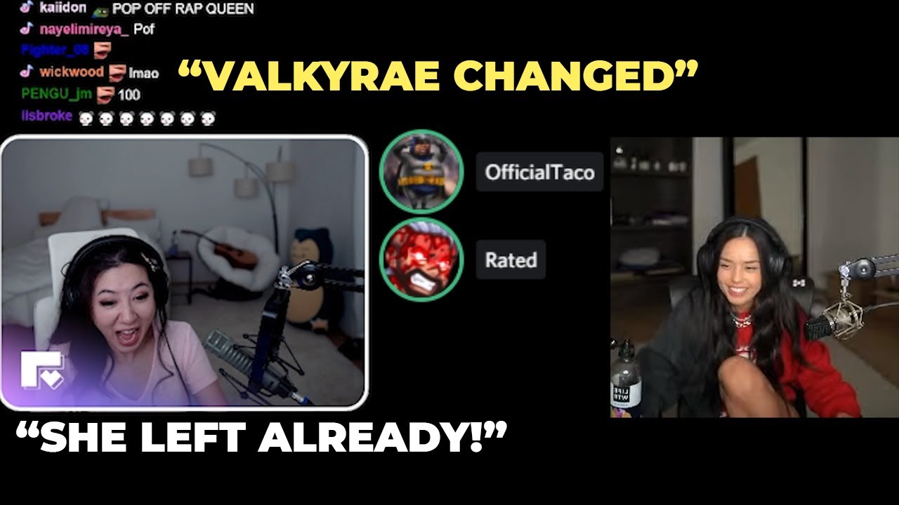 Valkyrae Almost Forgets to Do the Emotional Drawn Out Count Down Ritual Goodbye