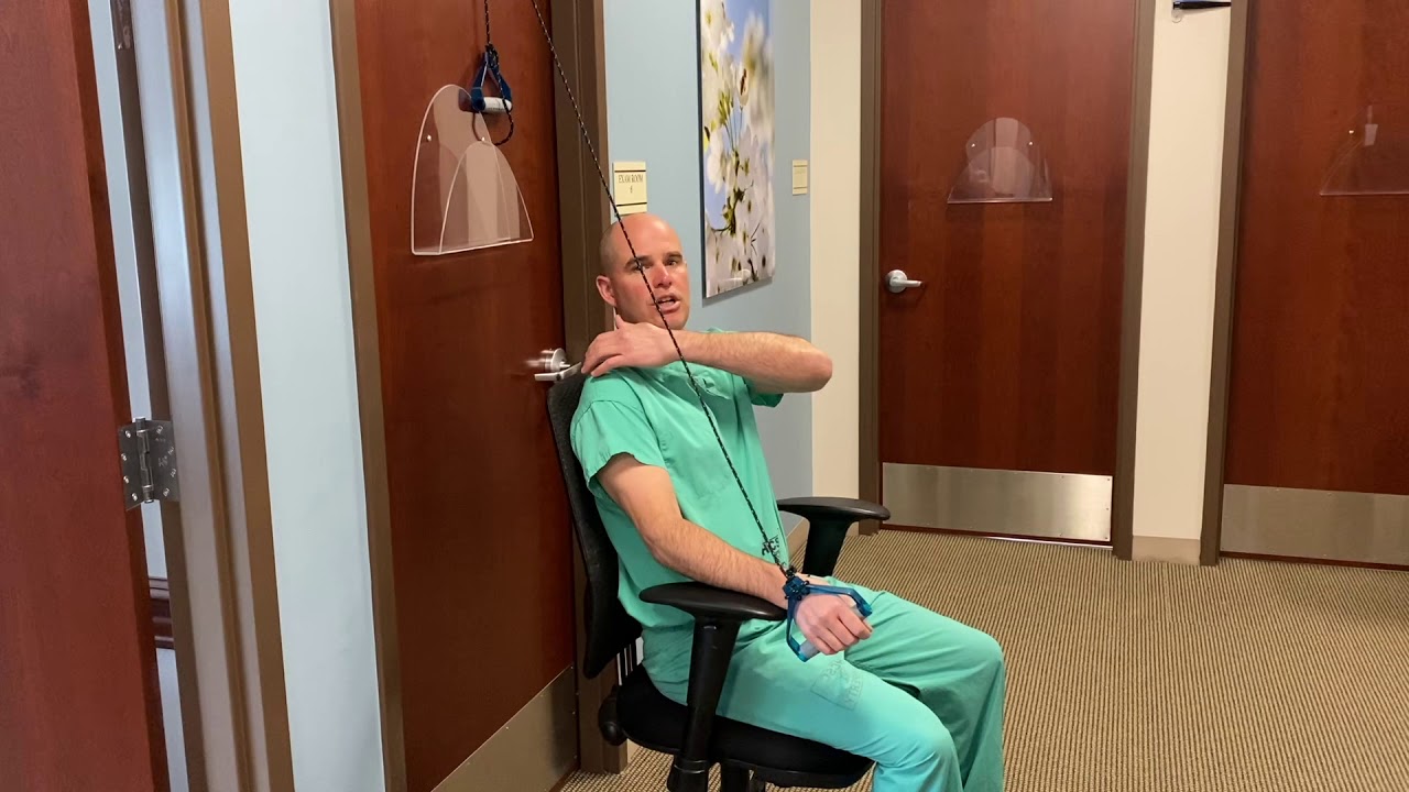 Shoulder Pulley Stretch