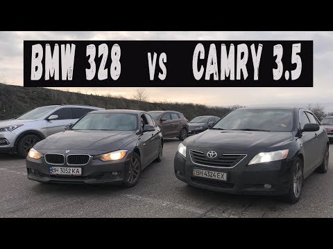 BMW против CAMRY 3.5, Toyota Mark II, Audi s4 и не только...