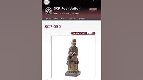 SCP 050 | Object Class: Euclid | Monkey SCP