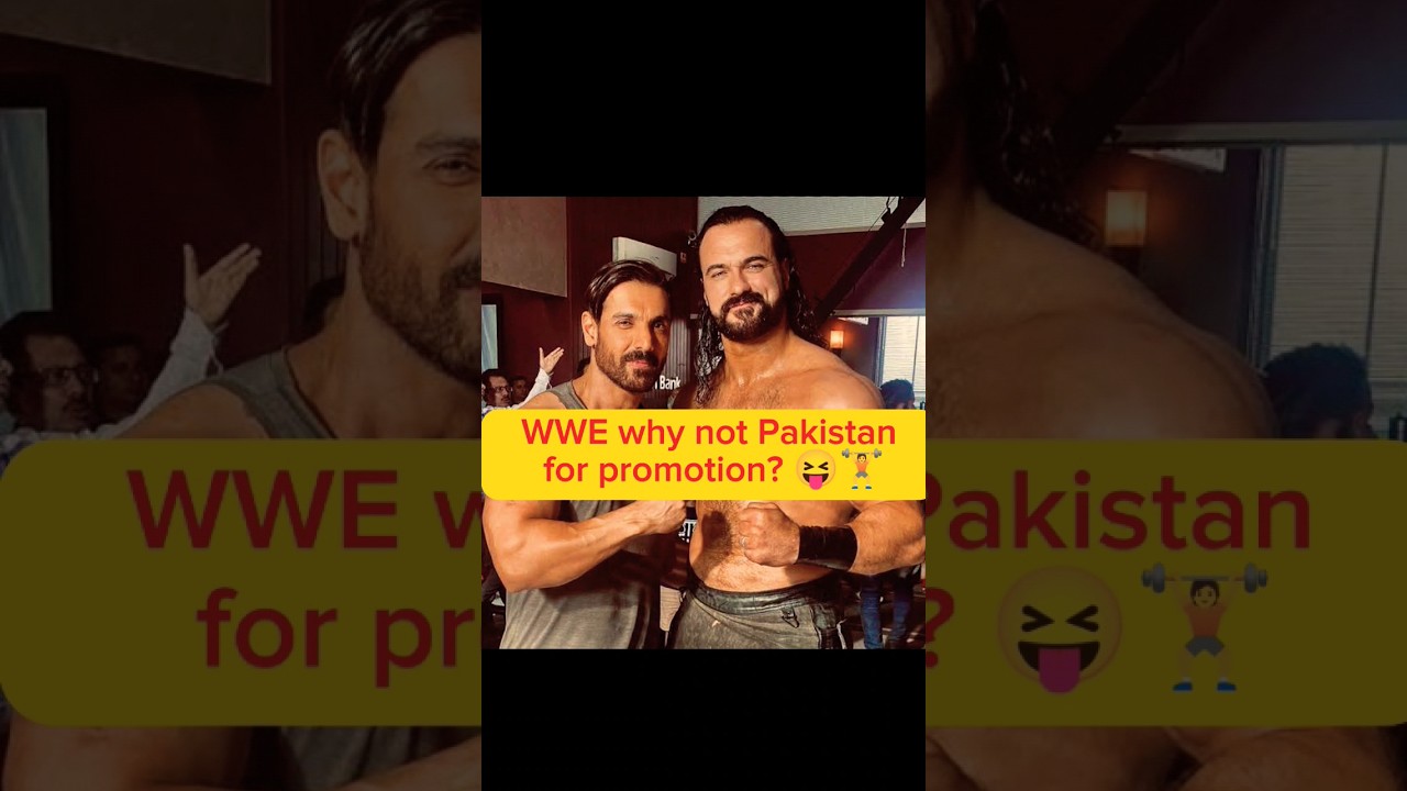 WWE why India only? | Drew McIntyre| John Abraham | Varun Dhawan 