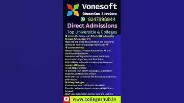 Unlock the Future with B.Tech CSE in Robotics & Process Automation! 🚀✨