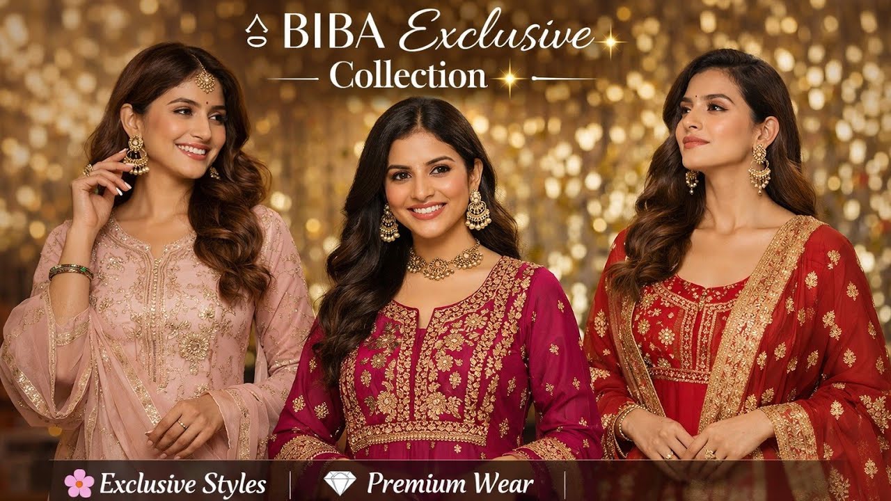 BIBA Luxe Exclusives 🌸 booking no 9990926875 the naaz collection