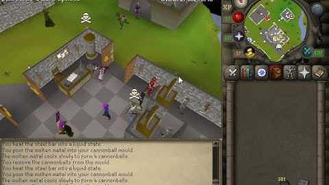 OSRS Cannonball Smelting  - Genesis Bot