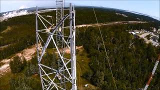 60m Self Support Tower Build