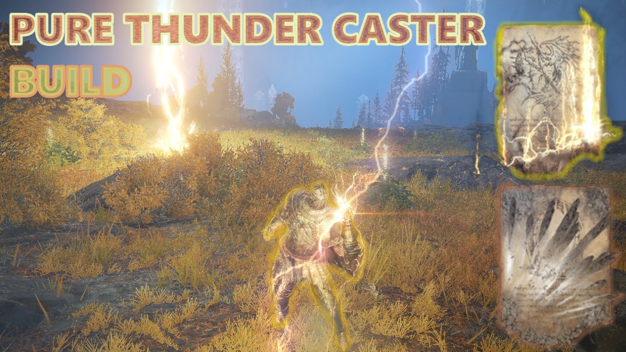 Elden Ring Pure Faith Fast Cast Thunder Strike Build YouTube
