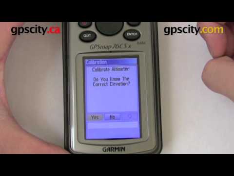 Garmin GPSMAP 76CSx: Sensor Calibration @ gpscity.com