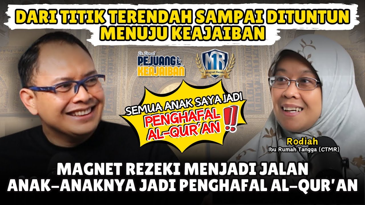 TERPURUK SAMPAI TITIK TERENDAH AKHIRNYA DIMULIAKAN MEMILIKI ANAK PENGHAFAL AL-QUR'AN‼️